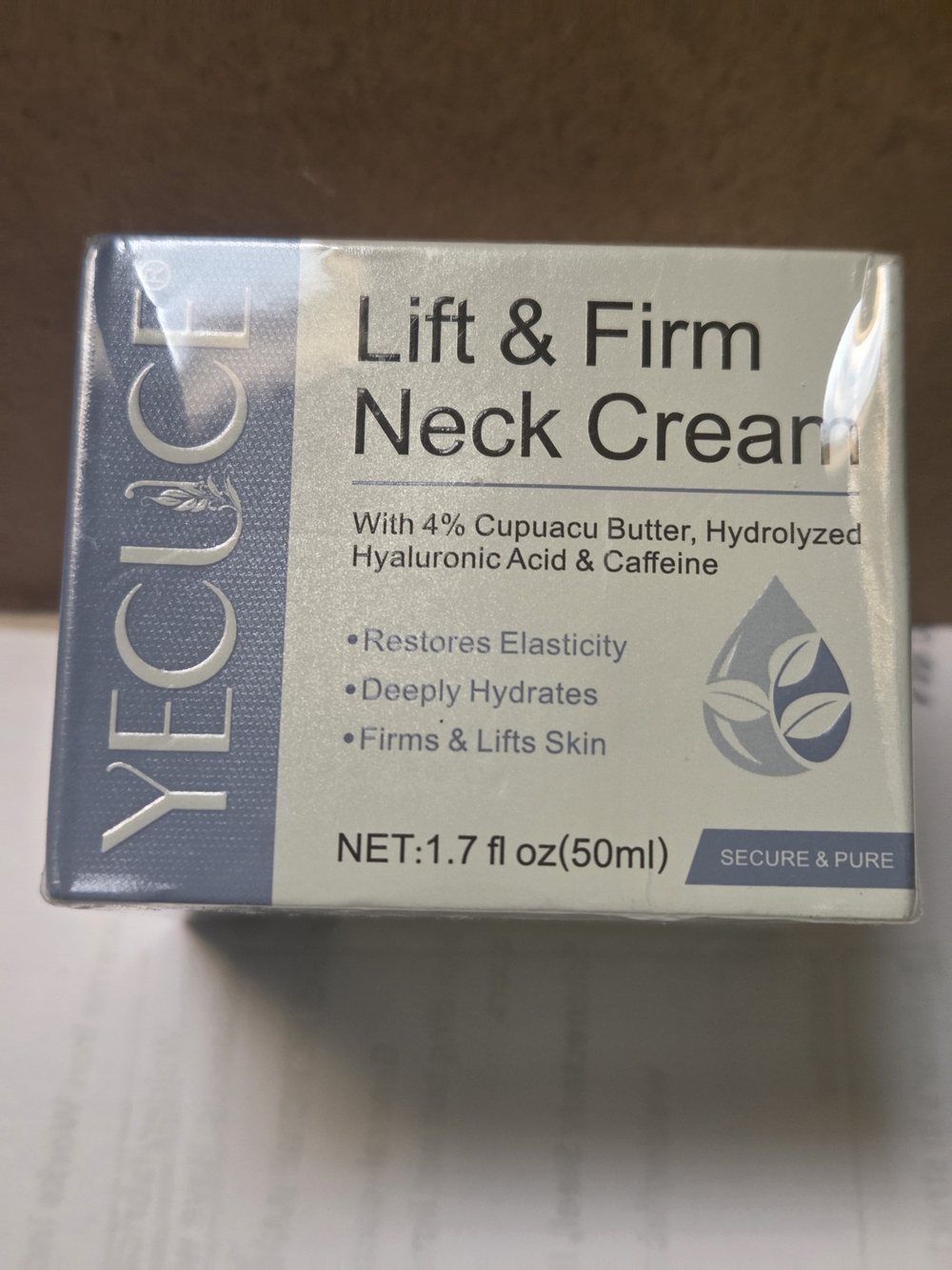 Lift & Firm Neck Cream - Blue/White